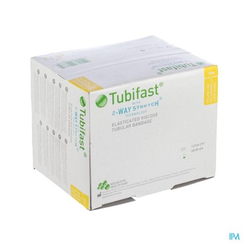 Tubifast Jaune Bandage Tubulaire 10,75 cm x 10 m | 1 pièce