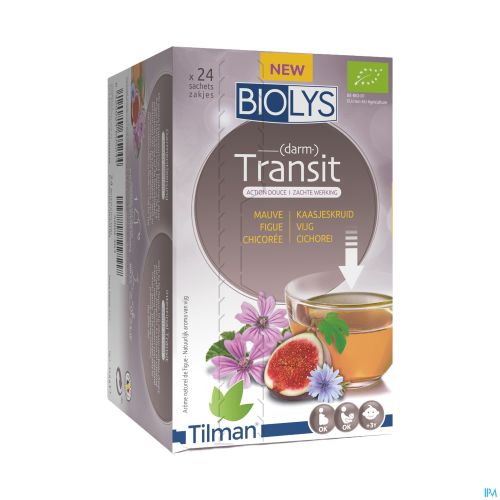 Biolys Transit Mauve Figue Chicorée | 24 Sachets