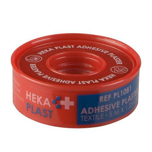 Heka Plast Adhesive Plaster Textile 5 m x 1,25 cm | 1 pièce