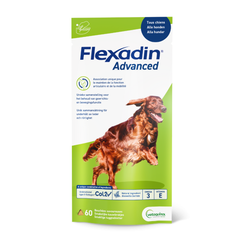 Flexadin Advanced Dog | 60 comprimés à mâcher