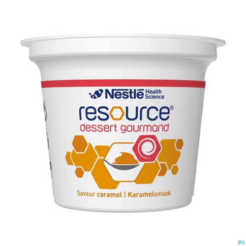 Nestlé Resource Dessert Gourmand Caramel | 4 x 125 g