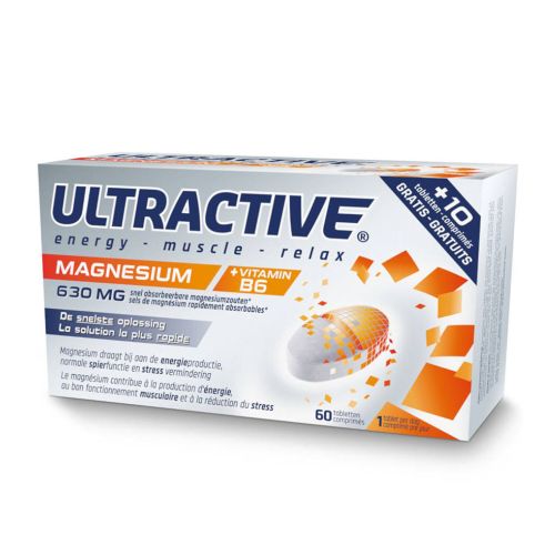 Ultractive Magnesium 630 mg | 60 comprimés