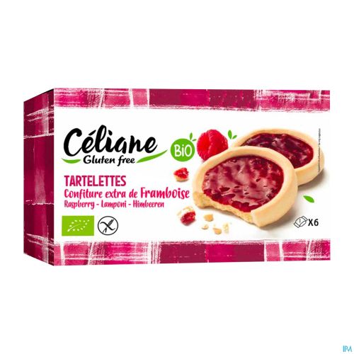 Céliane Tartelettes Framboise Bio | 130 g