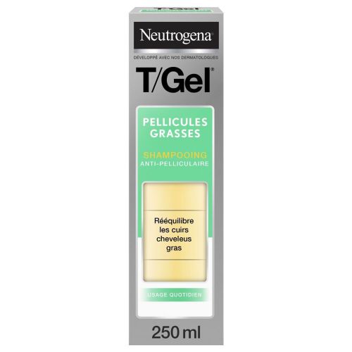 Neutrogena T/Gel Shampooing Anti-Pelliculaire Pellicules Grasses | 250 ml