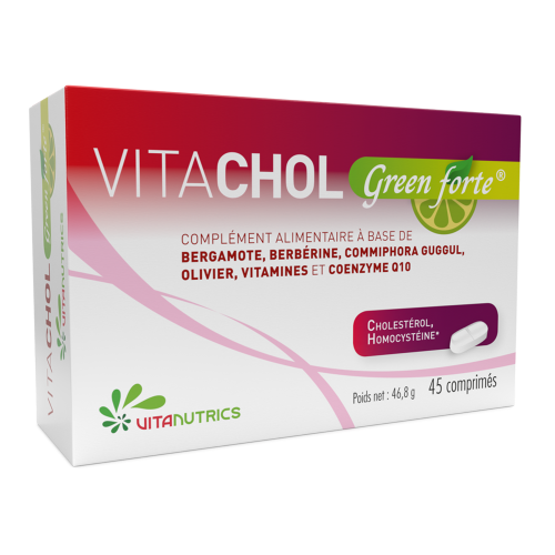 Vitanutrics Vitachol Green Forte | 45 comprimés