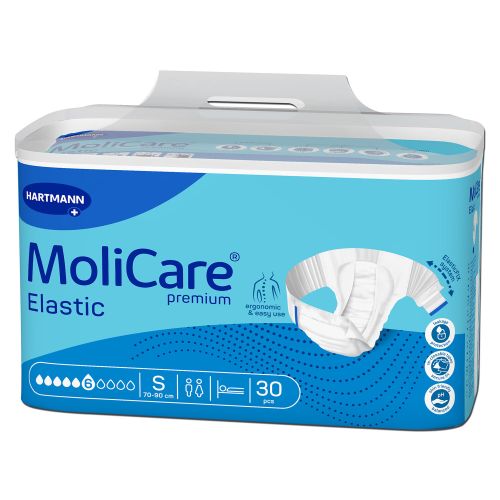 MoliCare Premium Elastic 6 Drops Small | 30 pièces