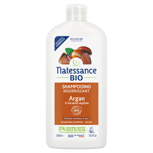 Natessance Shampooing Nourrissant Argan Bio | 500 ml