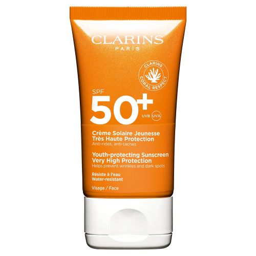 Clarins Crème Solaire Jeunesse Très Haute Protection SPF 50+ | 50 ml