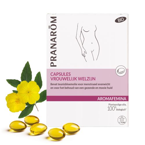 Pranarôm Aromafemina Capsules Bien-Etre Féminin Bio | 30 gélules