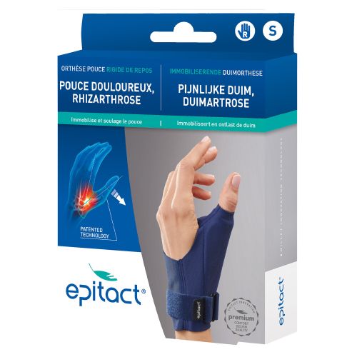 Epitact Orthèse Pouce Rigide De Repos Droit S | 1 pièce