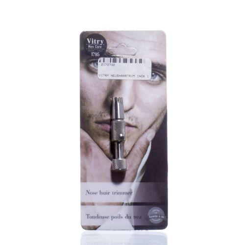 Vitry Men Care Tondeuse Poils du Nez Inox | 1 pièce