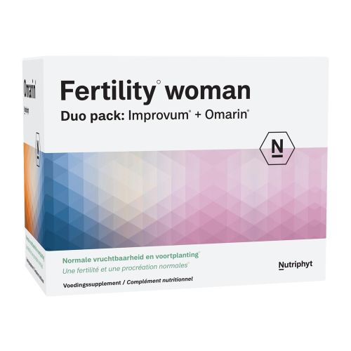 Nutriphyt Fertility Woman Duo Improvum - Omarin | 60 comprimés + 60 gélules