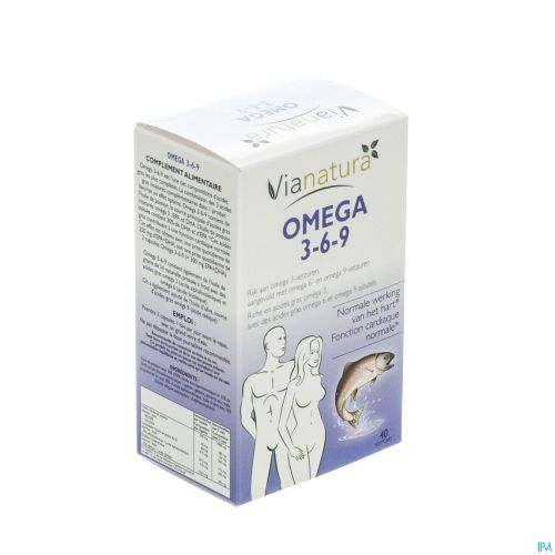 Vianatura Omega 3-6-9 | 40 gélules