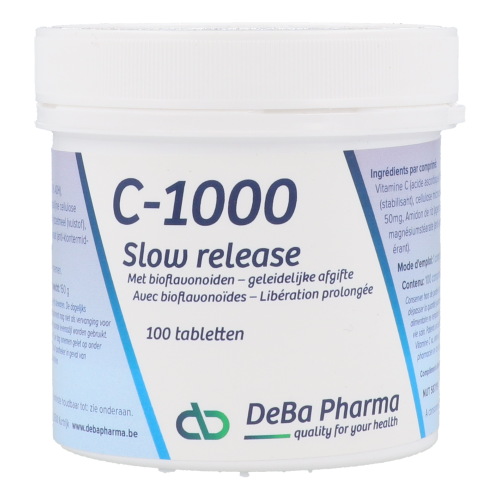 DeBa Pharma C-1000 Slow Release | 100 comprimés