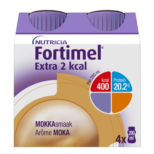 Fortimel Extra 2 kcal Moka | 4 x 200 ml