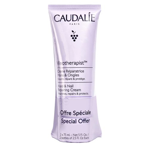 Caudalie Vinotherapist Crème Réparatrice Mains & Ongles DUO | 2 x 75 ml PROMO