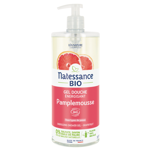 Natessance Gel Douche Energisant Pamplemousse | 1 l