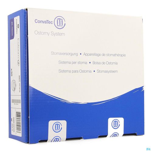 ConvaTec Esteem+ Window Poche Fermée avec Fenêtre et Filtre 20-70 mm à Découper Small (421816) | 30 pièces