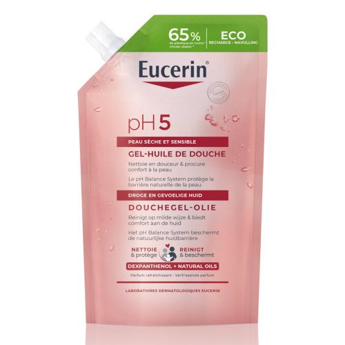 Eucerin pH5 Gel-Huile de Douche Recharge | 400 ml