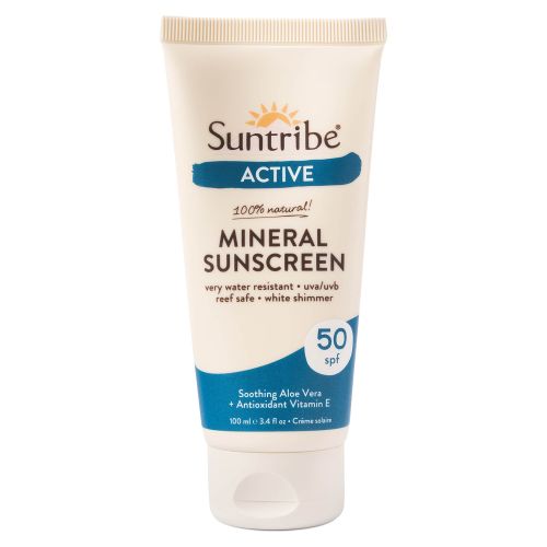 Suntribe Crème Solaire Minérale Bio Sport SPF 50 | 100 ml