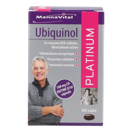 Mannavital Ubiquinol Platinum | 60 gélules