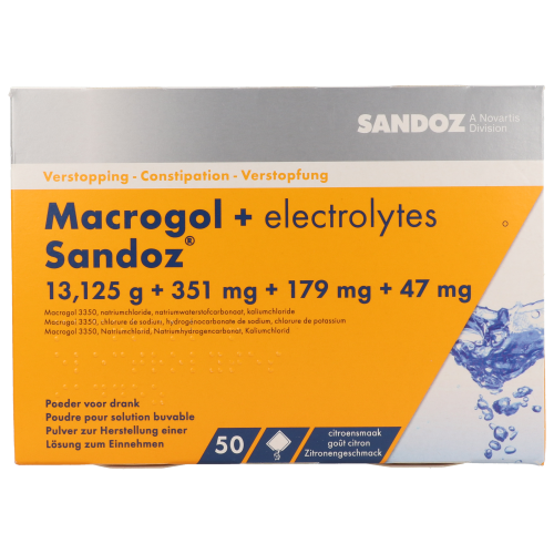 Macrogol + Electrolytes Sandoz | 50 sachets