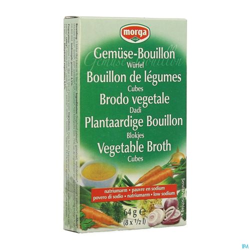 Morga Bouillon de Légumes Cubes | 64 g