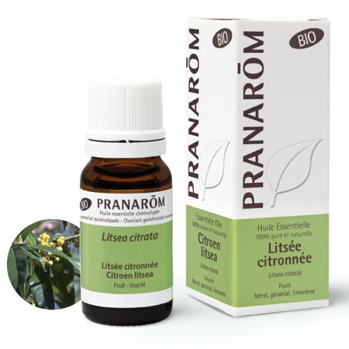 Pranarôm Huile Essentielle Litsée Citronnée Bio | 10 ml