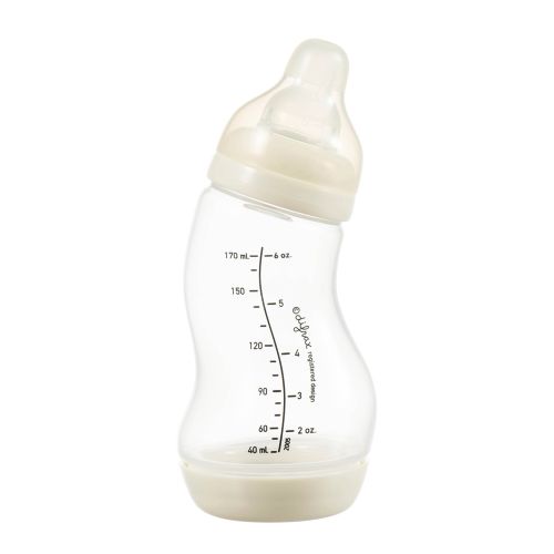 Difrax Biberon S Natural 170 ml Popcorn | 1 pièce