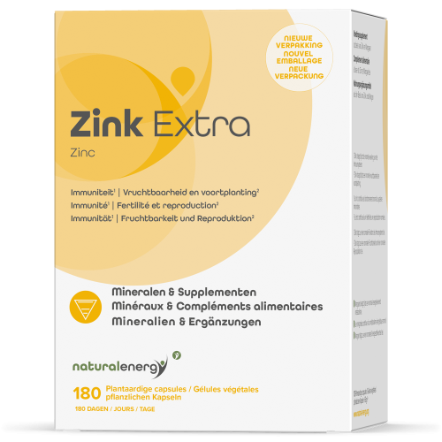 Natural Energy Zinc Extra | 180 gélules