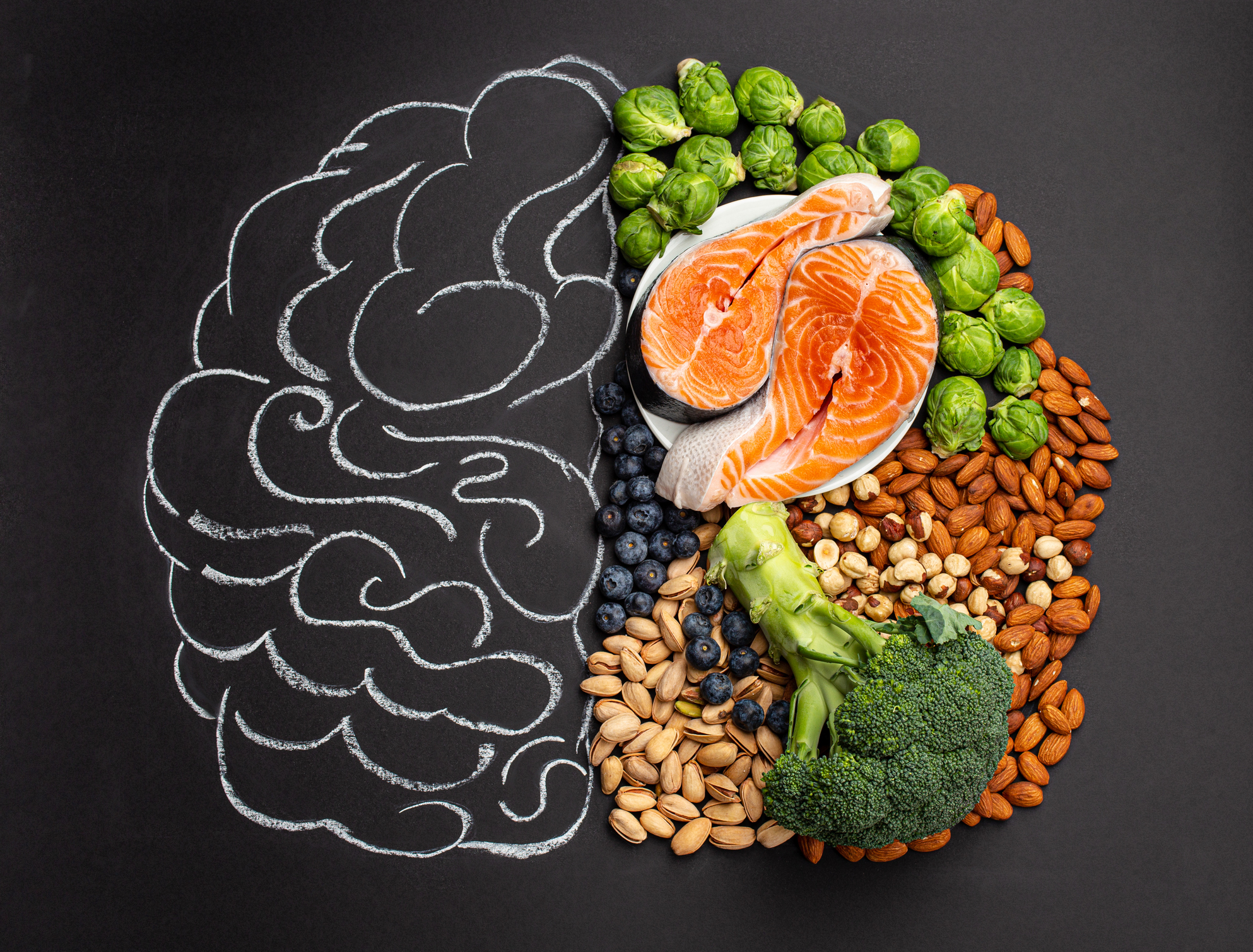 Votre pharmacie en ligne vous propose les meilleurs aliments pour votre cerveau